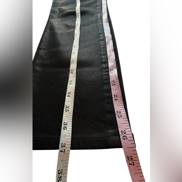 Good American Women's Good Classic Coated Pants Size 4/27 - Picture 11 of 15